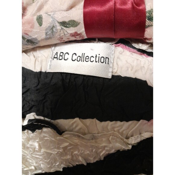 Y2k ABC Collection Womens Colorful Crinkle Fabric Top. Pit To Pit 18/ Sm . B49 - Picture 3 of 3